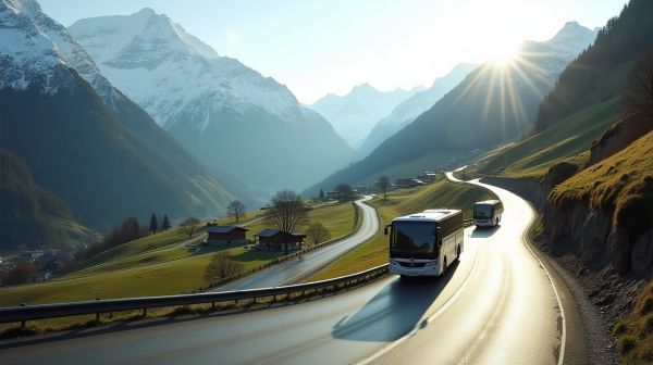 Circulations de bus entre Val Claret et Bourg-Saint-Maurice