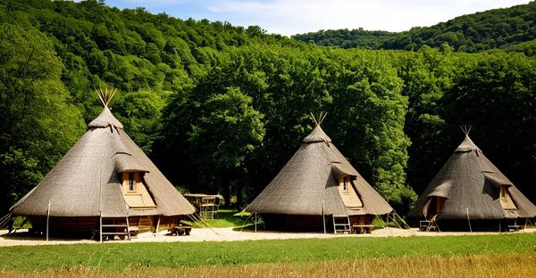 Vivez l'insolite en dordogne : cabanes et caravanes uniques